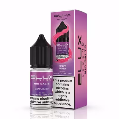 Grape Berry Nic Salt E-Liquid by Elux Legend
