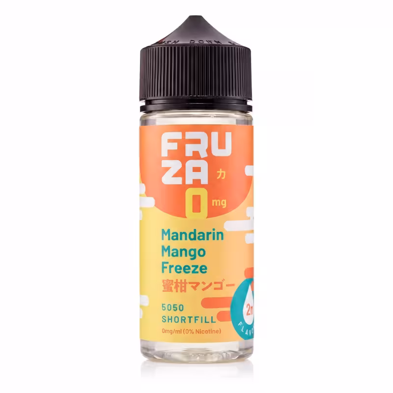 Mandarin Mango Freeze Shortfill E-Liquid by Fruza 100ml