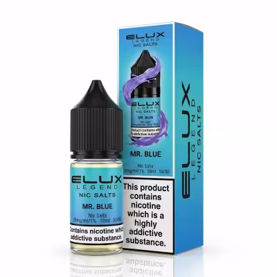 Mr Blue Nic Salt E-Liquid by Elux Legend