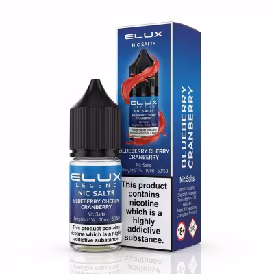 Blueberry Cherry Cranberry Nic Salt E-Liquid by Elux Legend
