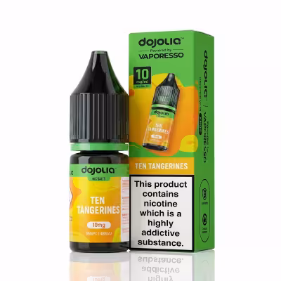 Ten Tangerines Nic Salt E-Liquid by Dojoliq
