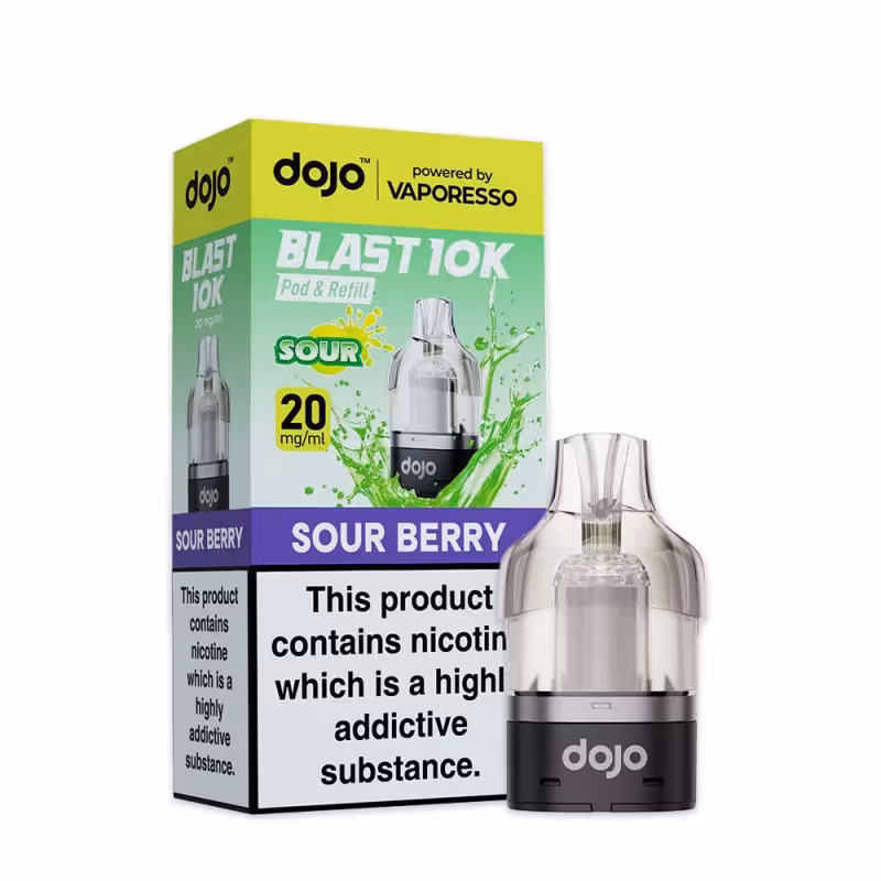 Sour Berry Prefilled Pod by Vaporesso Dojo Blast 10K