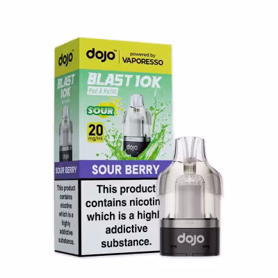 Sour Berry Prefilled Pod by Vaporesso Dojo Blast 10K