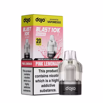 Pink Lemonade Prefilled Pod by Vaporesso Dojo Blast 10K