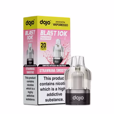 Strawnana Smoothie Prefilled Pod by Vaporesso Dojo Blast 10K