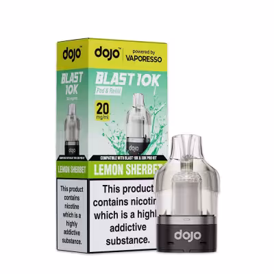 Lemon Sherbet Prefilled Pod by Vaporesso Dojo Blast 10K