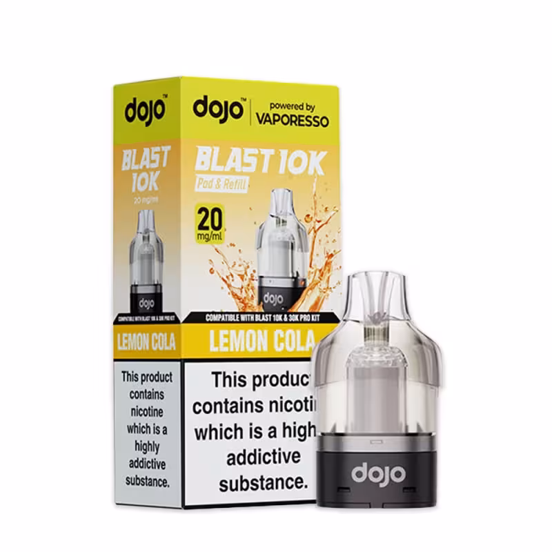 Lemon Cola Prefilled Pod by Vaporesso Dojo Blast 10K