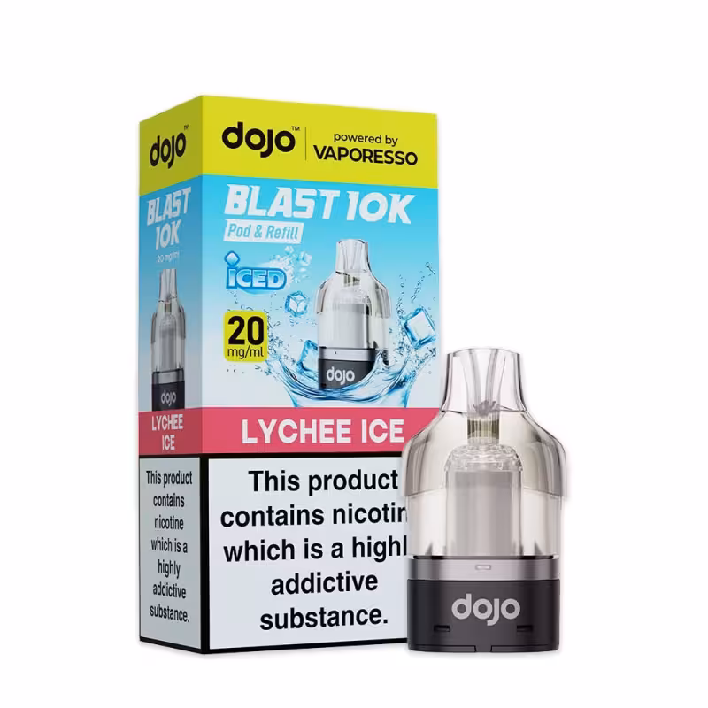 Lychee Ice Prefilled Pod by Vaporesso Dojo Blast 10K