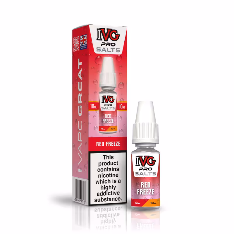 Red Freeze Nic Salt E-Liquid by IVG Pro Salts