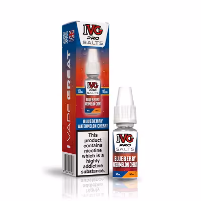 Blueberry Watermelon Cherry Nic Salt E-Liquid by IVG Pro Salts