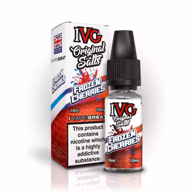Frozen Cherries Nic Salt E-Liquid by IVG Original Salts