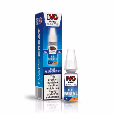 Blue Raspberry Ice Nic Salt E-Liquid by IVG Pro Salts