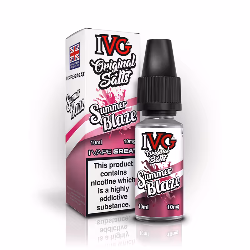 Summer Blaze Nic Salt E-Liquid by IVG Original Salts