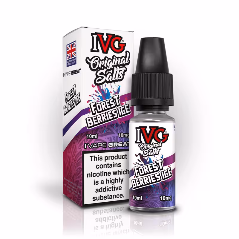 Forest Berries Ice Nic Salt E-Liquid by IVG Original Salts