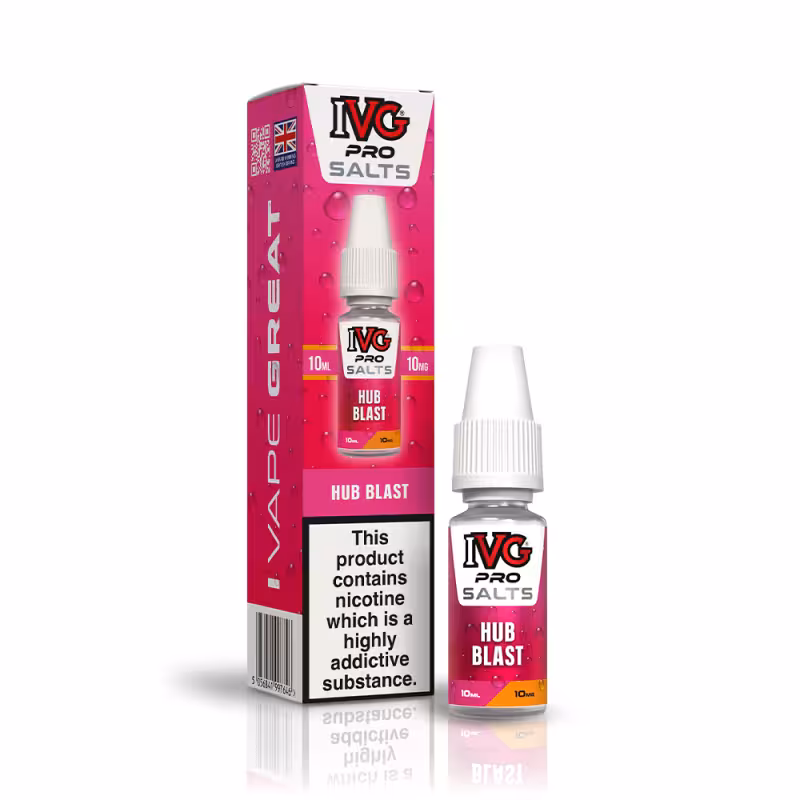 Hub Blast Nic Salt E-Liquid by IVG Pro Salts