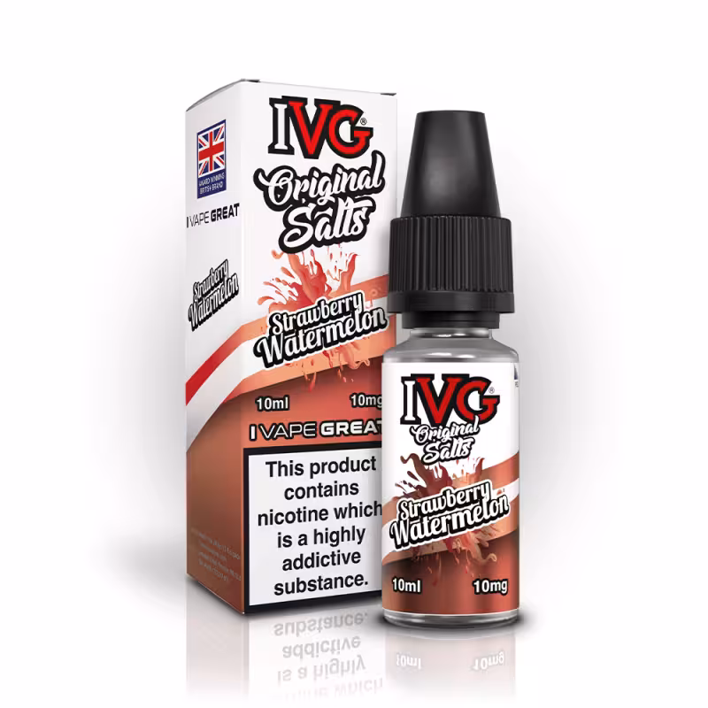Strawberry Watermelon Nic Salt E-Liquid by IVG Original Salts