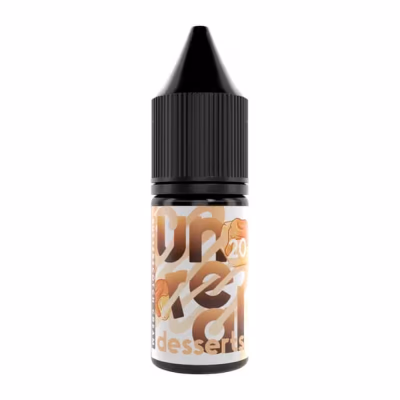 Butterscotch Creme Nic Salt E-Liquid by Unreal Desserts