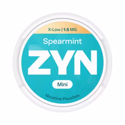 Spearmint Mini Nicotine Pouches by Zyn