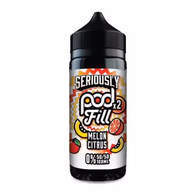 Melon Citrus Shortfill E-Liquid by Seriously Pod Fill 2 100ml