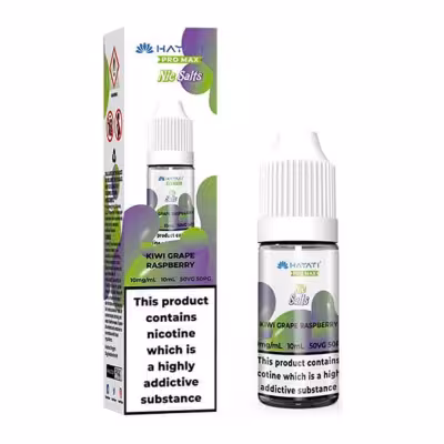 Kiwi Grape Raspberry Nic Salt E-Liquid by Hayati