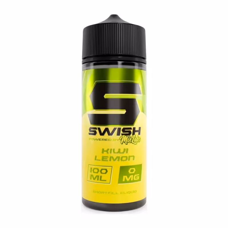 Kiwi Lemon Shortfill E-Liquid by Swish 100ml