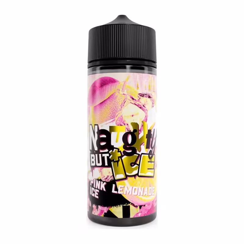Pink Lemonade Ice Shortfill E-Liquid by Naughty but Ice 100ml