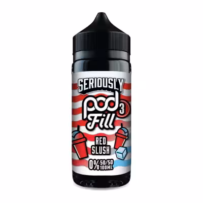 Red Slush Shortfill E-Liquid by Seriously Pod Fill 3 100ml