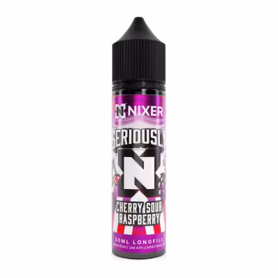 Cherry Sour Raspberry Longfill E-Liquid Concentrate by Nixer X Seriously