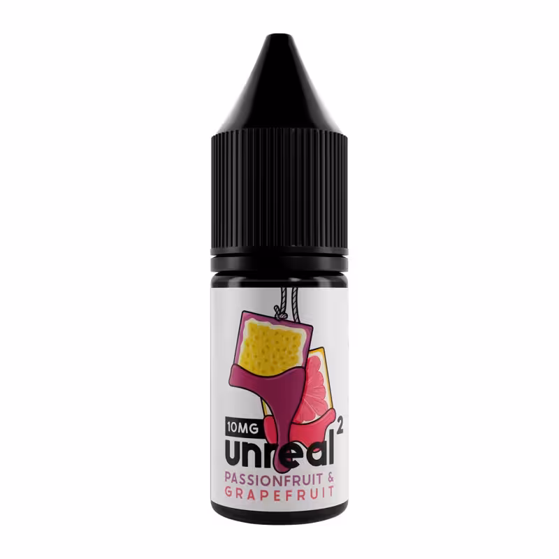 Passionfruit & Grapefruit Nic Salt E-Liquid by Unreal 2