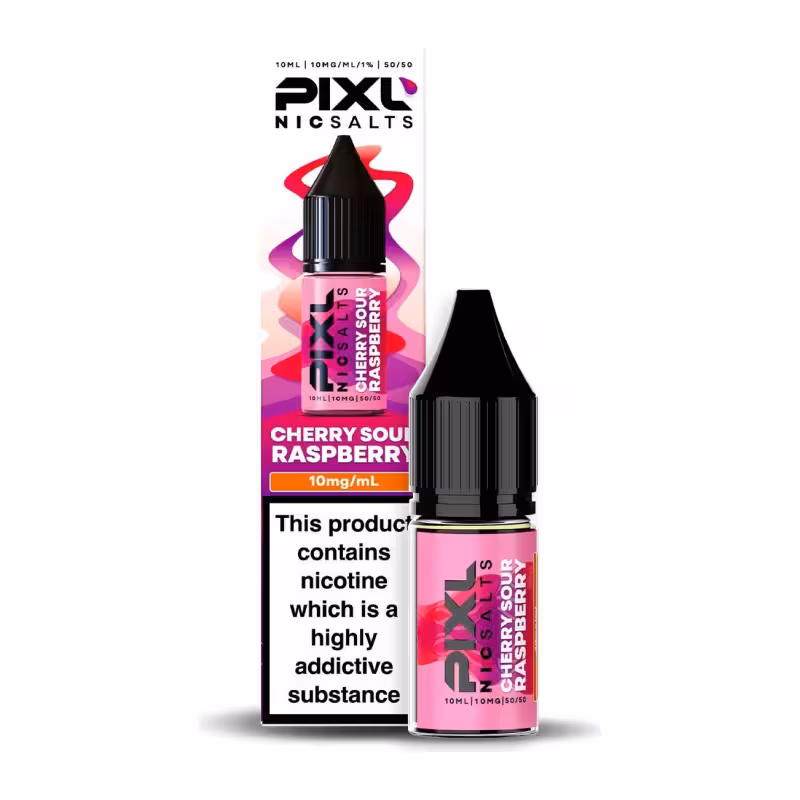 Cherry Sour Raspberry Nic Salt E-Liquid by PIXL Salts