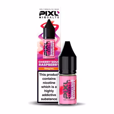 Cherry Sour Raspberry Nic Salt E-Liquid by PIXL Salts