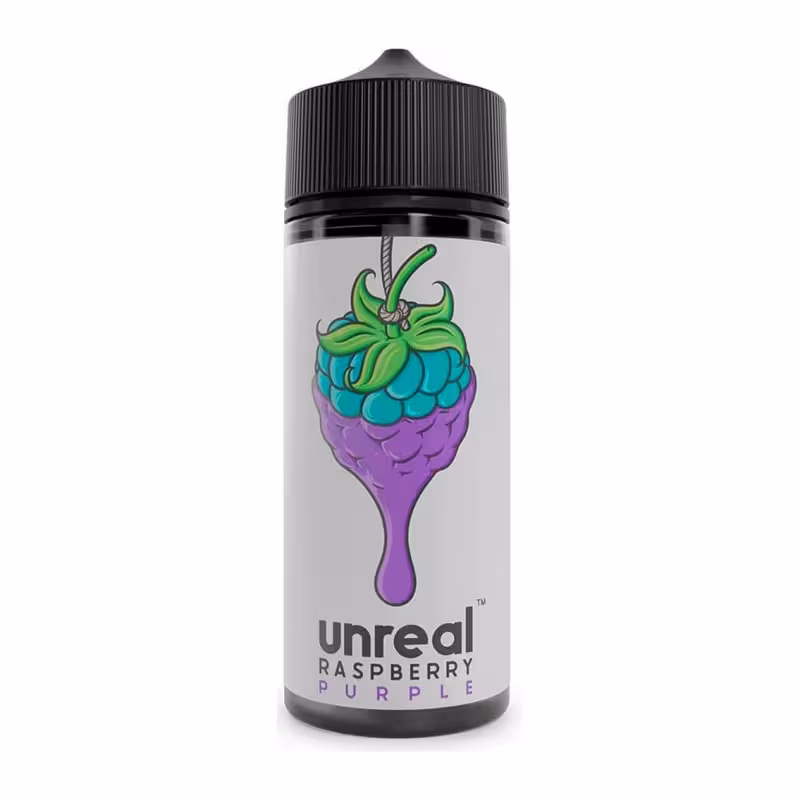 Purple Shortfill E-Liquid by Unreal Raspberry 100ml