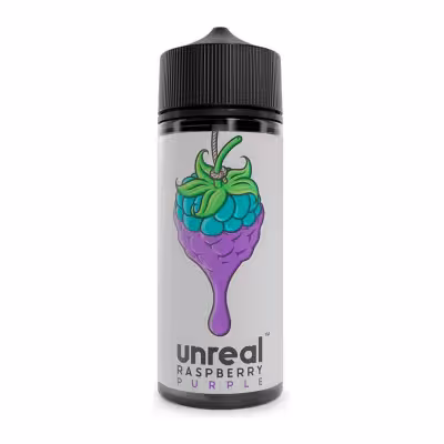 Purple Shortfill E-Liquid by Unreal Raspberry 100ml