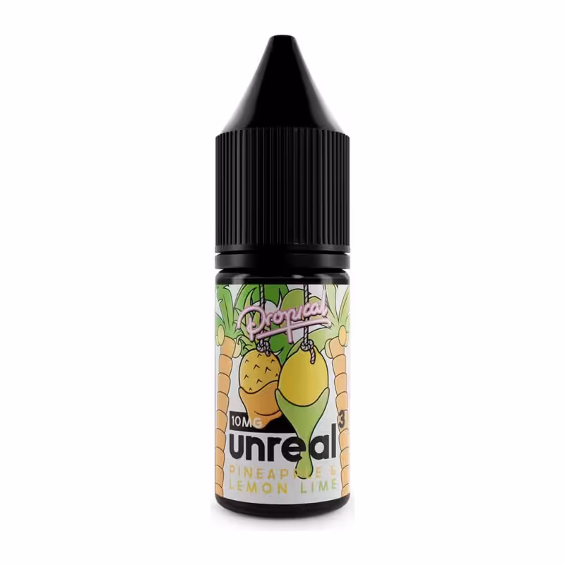 Pineapple, Lemon & Lime Nic Salt E-Liquid by Unreal 3