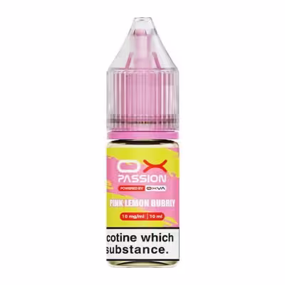 Pink Lemon Bubbly Nic Salt E-Liquid by OX Passion
