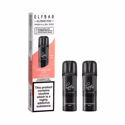 Strawberry Kiwi Prefilled Pods by Elf Bar 600