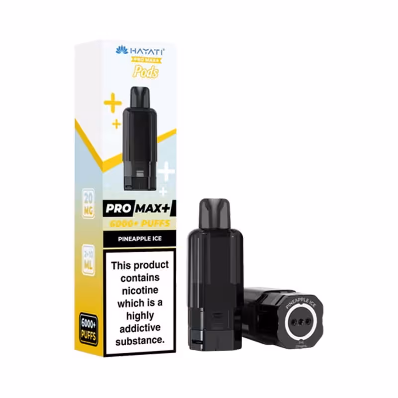 Pineapple Ice Prefilled Pod by Hayati Pro Max Plus 6K