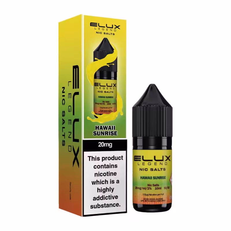 Hawaii Sunrise Nic Salt E-Liquid by Elux Legend