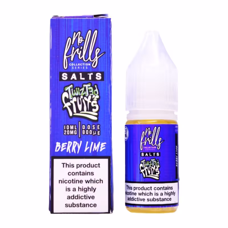 Berry Lime Nic Salt E-Liquid by No Frills Twisted Fruits