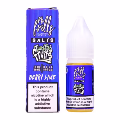 Berry Lime Nic Salt E-Liquid by No Frills Twisted Fruits