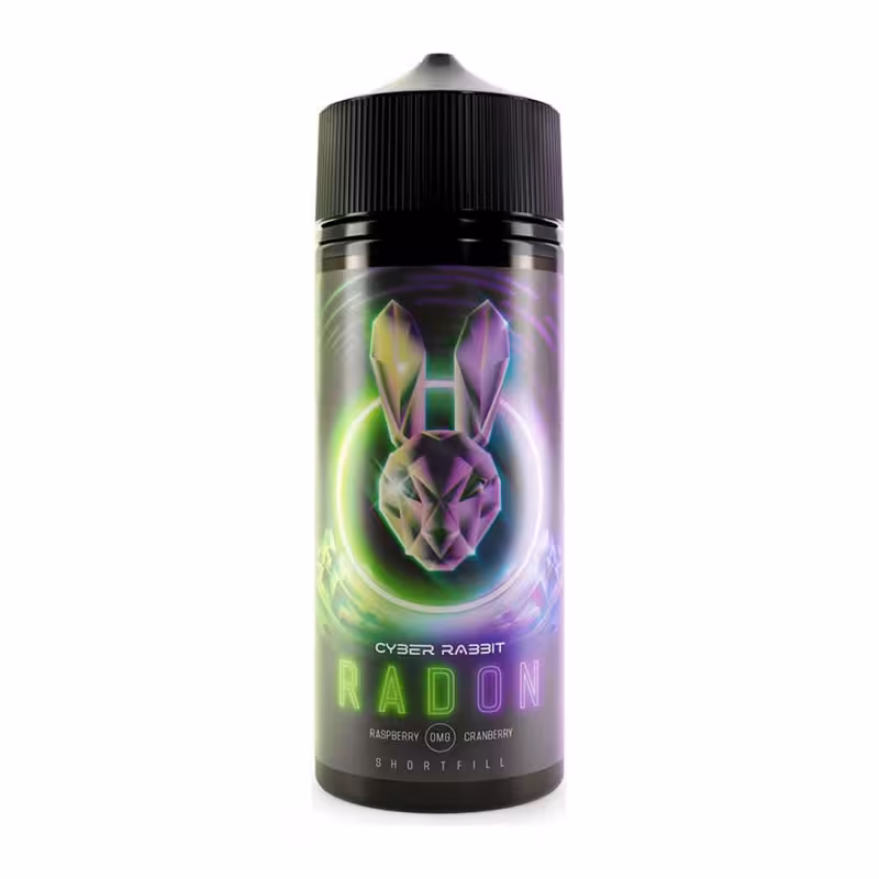 Radon Shortfill E-Liquid by Cyber Rabbit 100ml