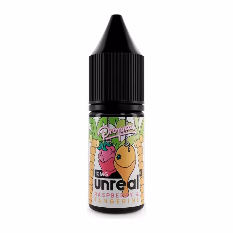 Raspberry & Tangerine Nic Salt E-Liquid by Unreal 3