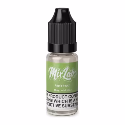 Apple Peach Nic Salt E-Liquid by Mix Labs