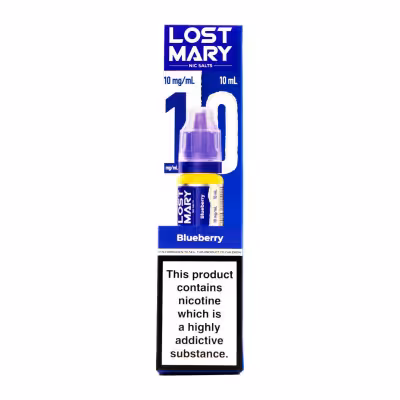 Blueberry Nic Salt E-Liquid by Lost Mary Maryliq