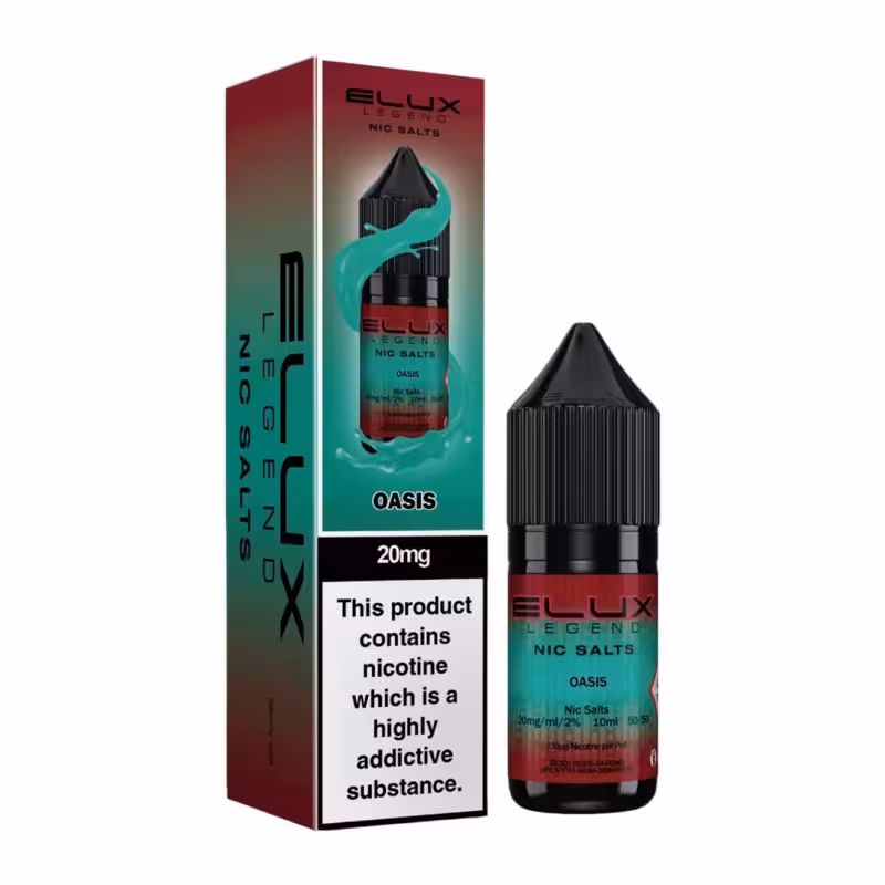 Oasis Nic Salt E-Liquid by Elux Legend