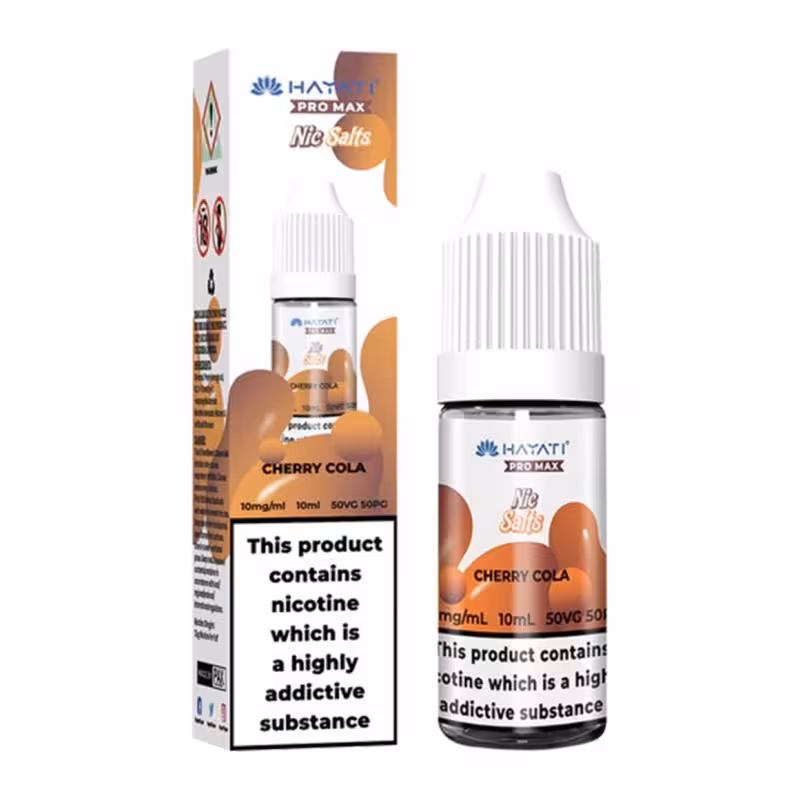 Cherry Cola Nic Salt E-Liquid by Hayati