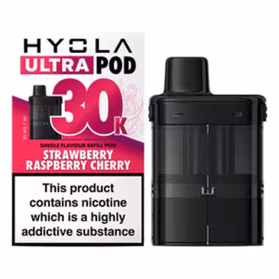 Strawberry Raspberry Cherry Prefilled Pods by Hyola Ultra 30K