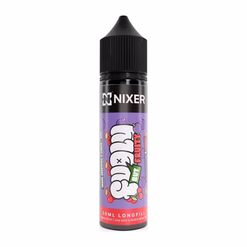 Blackcurrant Cherry Longfill E-Liquid Concentrate by Nixer x Fugly But Fruity