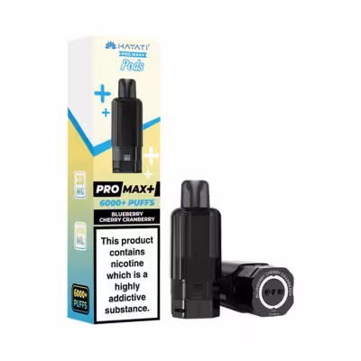 Blueberry Cherry Cranberry Prefilled Pod by Hayati Pro Max Plus 6K