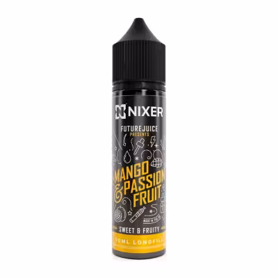 Mango & Passionfruit Longfill E-Liquid Concentrate by Nixer x Future Juice
